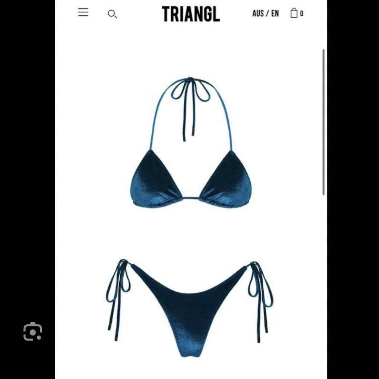 ISO!!! Triangl vinca Freya space blue. Preferably... - Depop