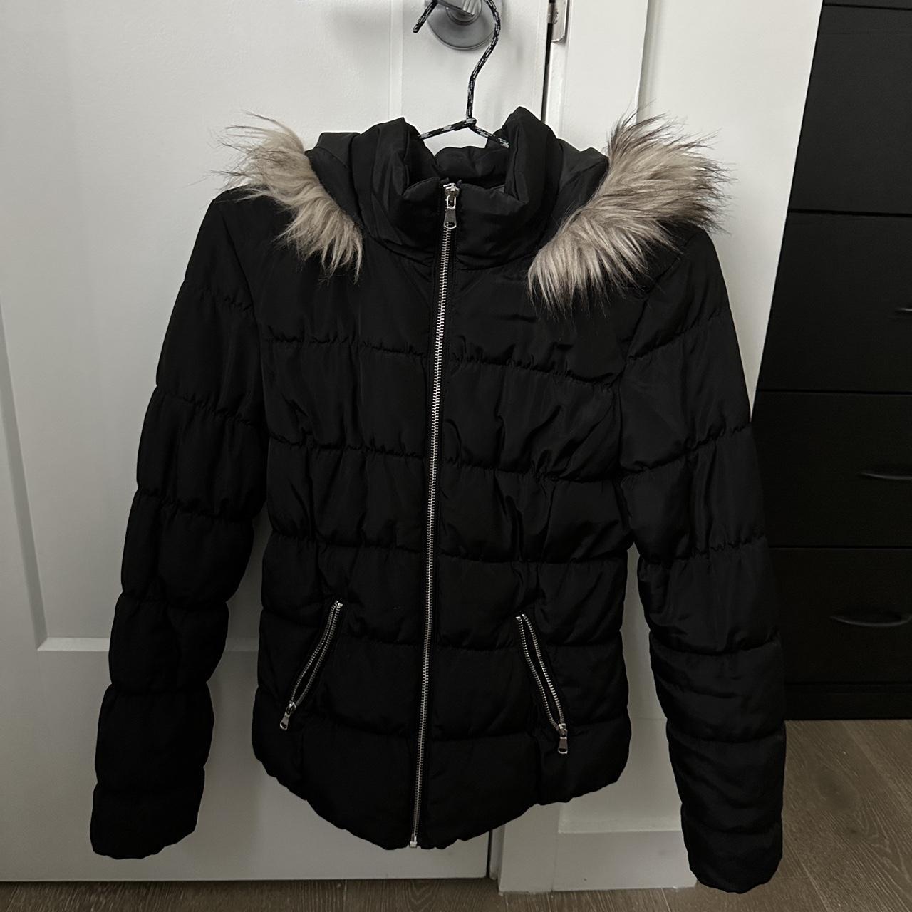 H&M Women's Black Jacket | Depop