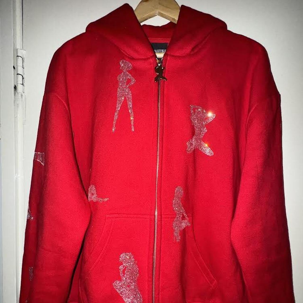 Named Collective Unrealistic Ideals Hoodie Red Dm... Depop