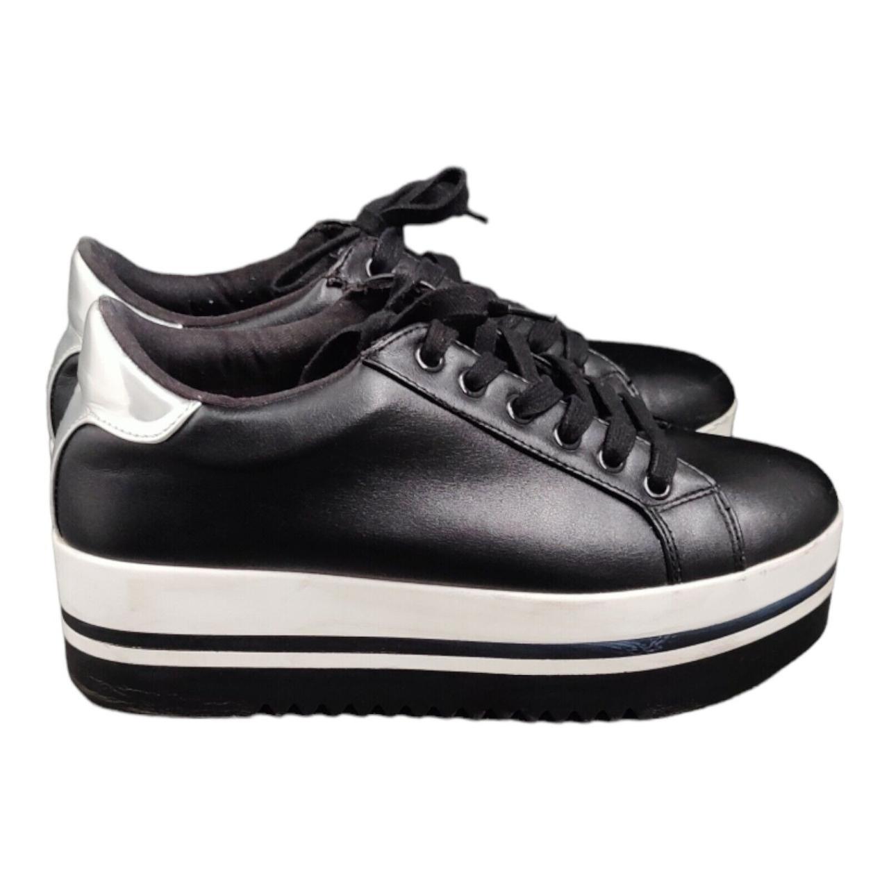steve madden black trainers women's