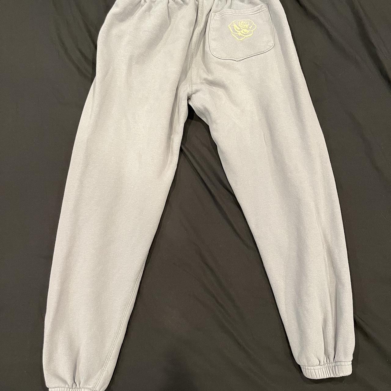 Youngla immortal joggers size large, grey - Depop