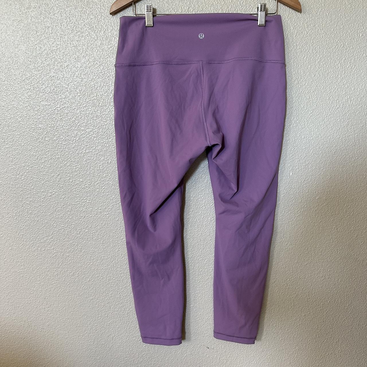 Lululemon size 6 hot pink leggings- great condition, - Depop