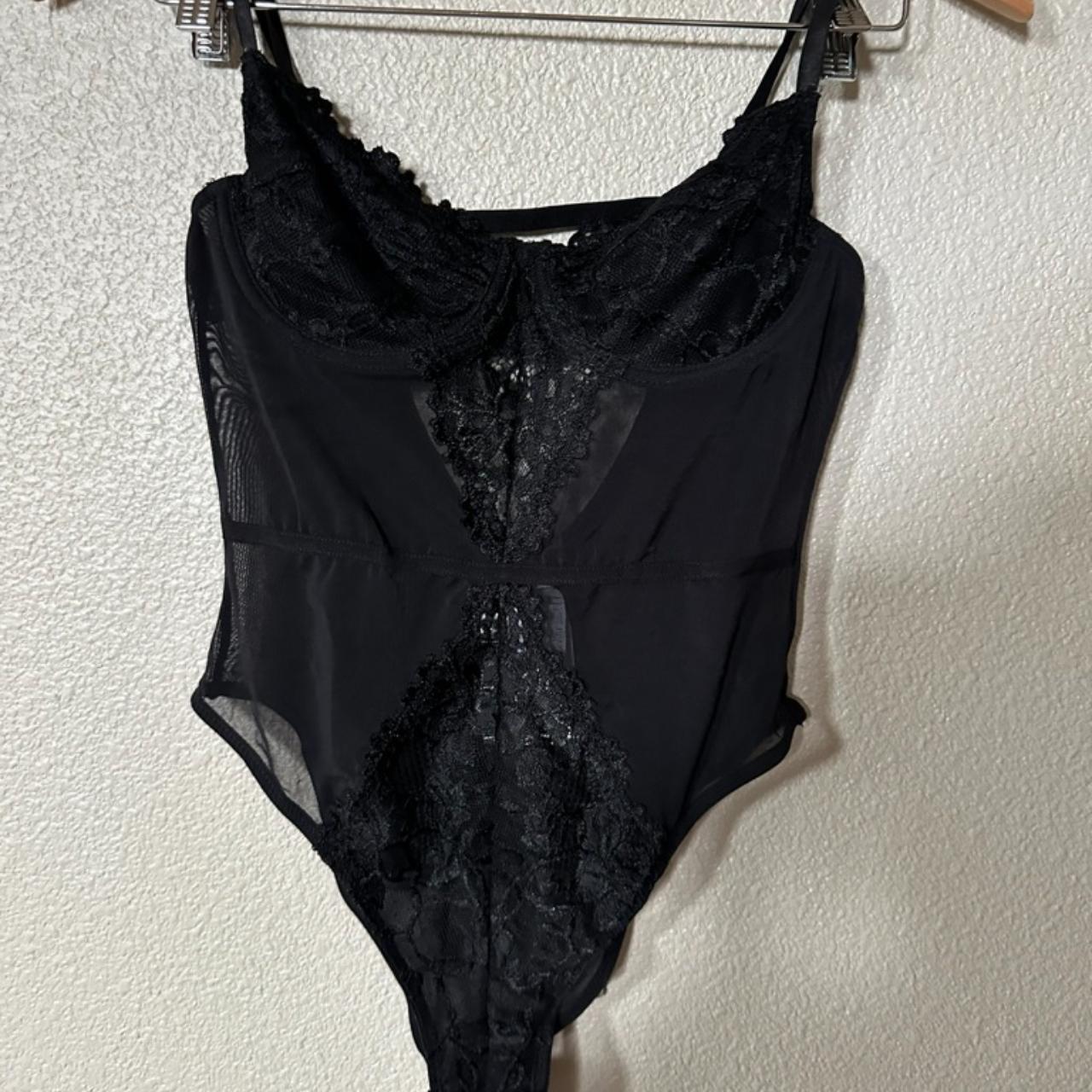 NWT Forever 21 Lingerie Separat Black One Piece Size Depop