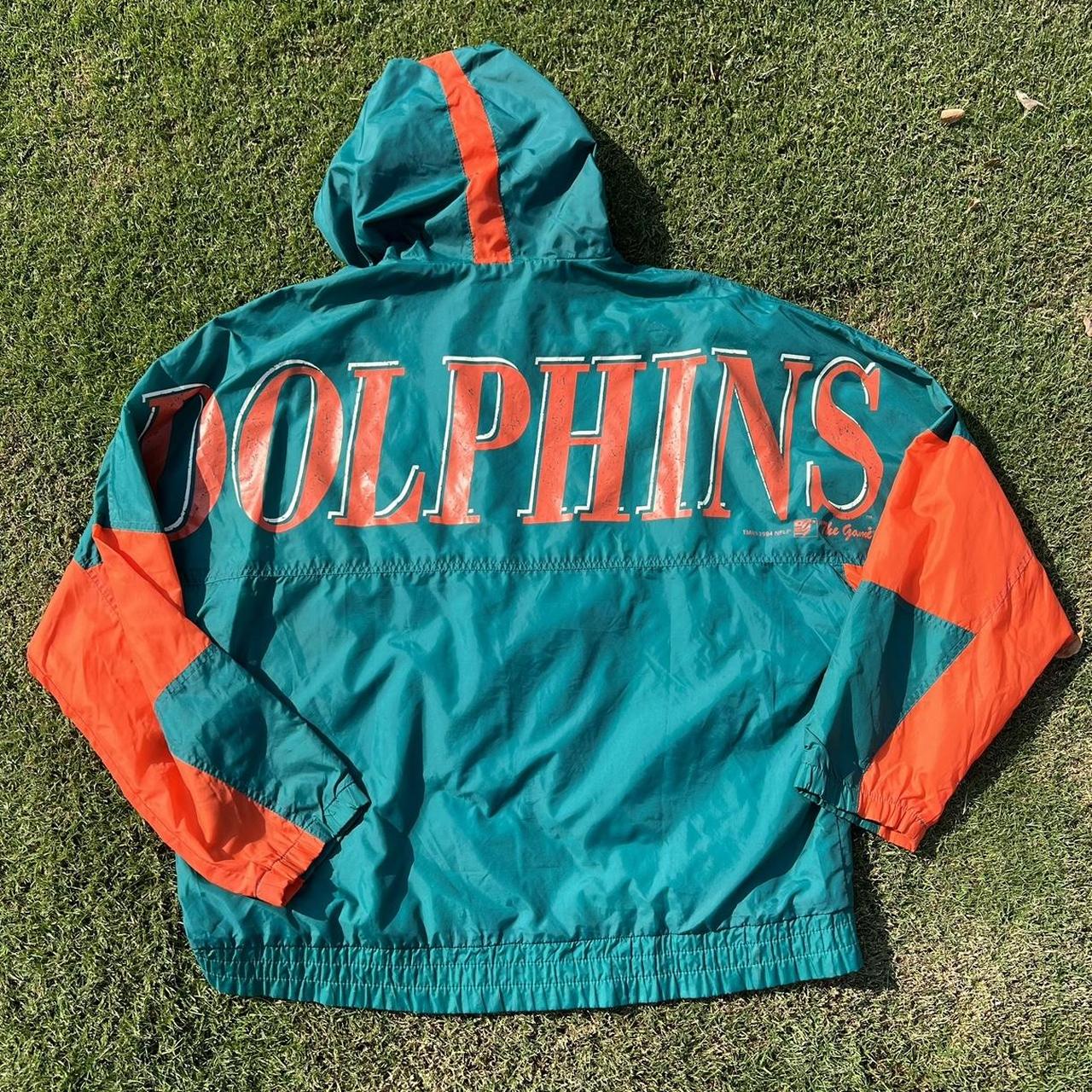 Vintage Starter Miami Dolphins Jacket #depop - Depop