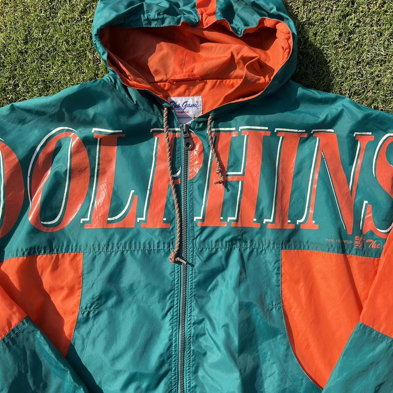 Vintage Starter Miami Dolphins Jacket #depop - Depop