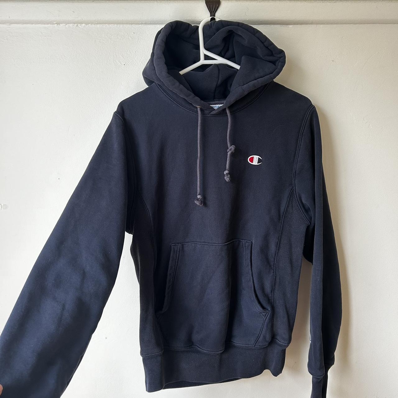 Champion hoodie Size XS dark blue 20 shipping Depop