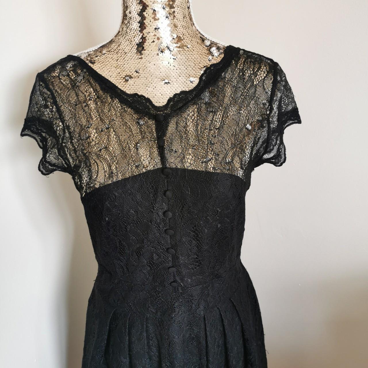 MIUSOL Black Whimsical Lace Fit Flare Dress Size. Depop