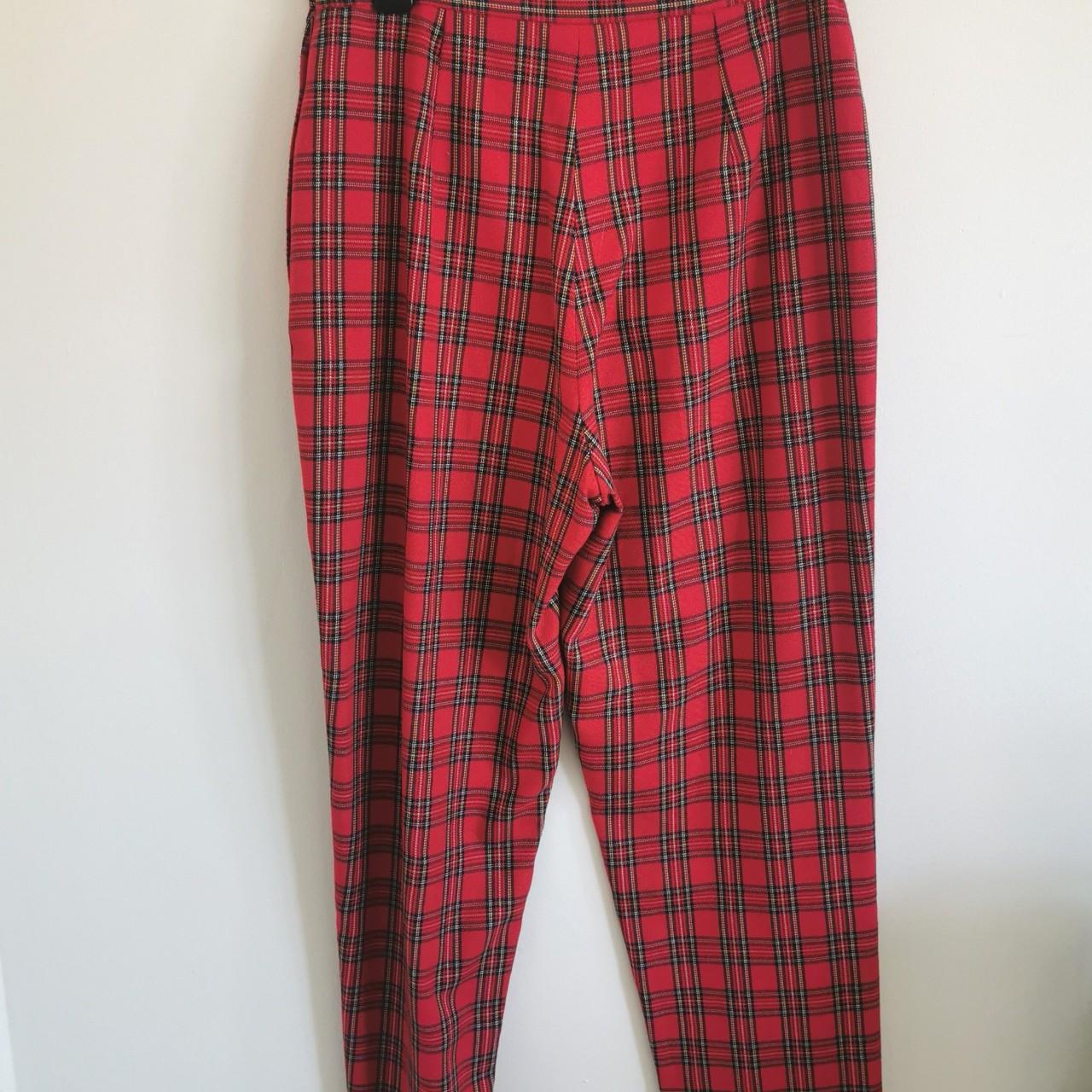 Rebecca Sheldon for New Look Vintage Red check... - Depop