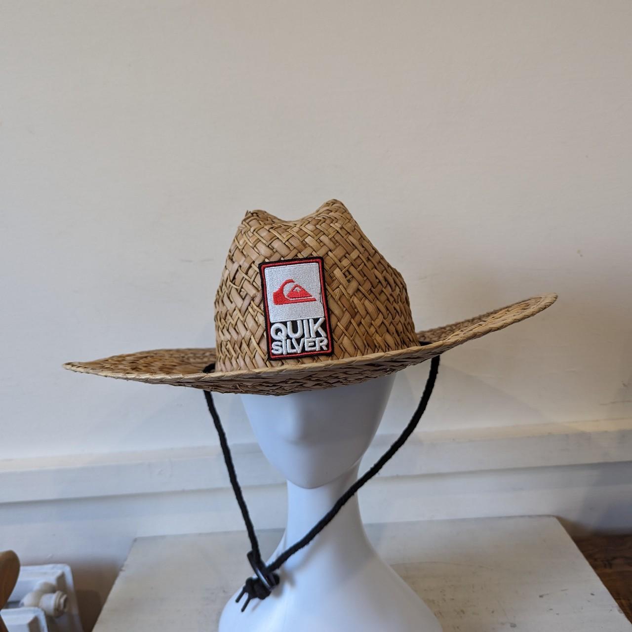 Quiksilver straw cowboy style hat. Great... - Depop