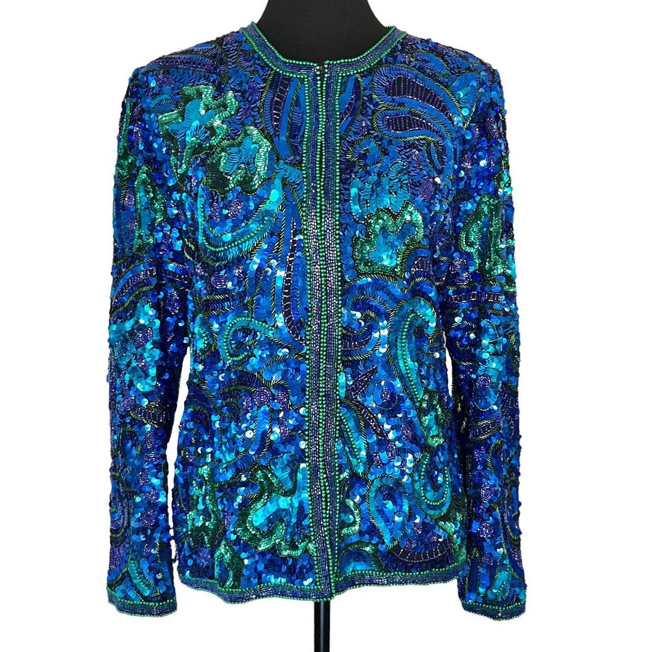 Laurence kazar hotsell sequin jacket