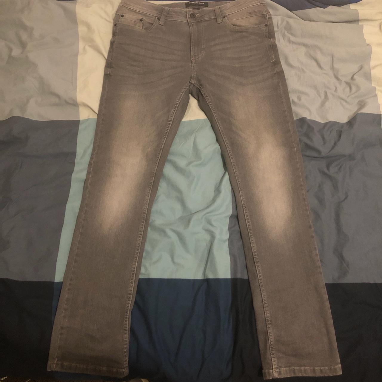 Kenneth Cole Men's Grey Jeans | Depop