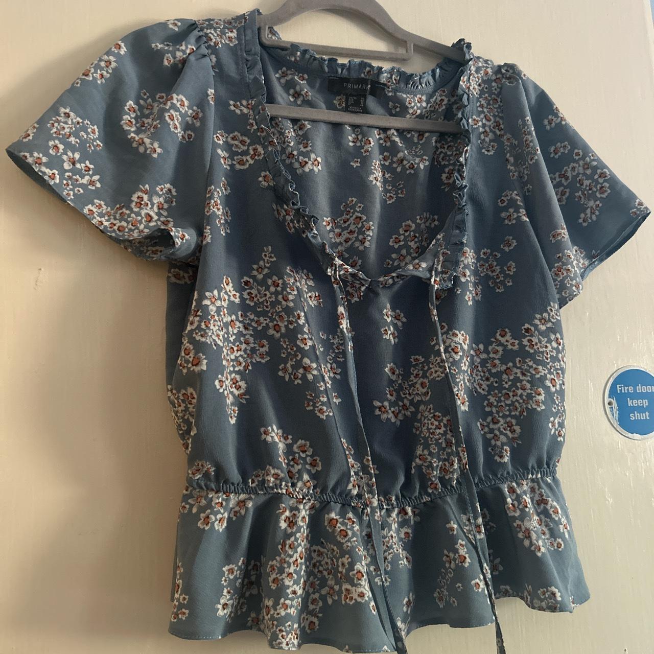 Primark Floral T-shirt - Size 14. Never been worn,... - Depop