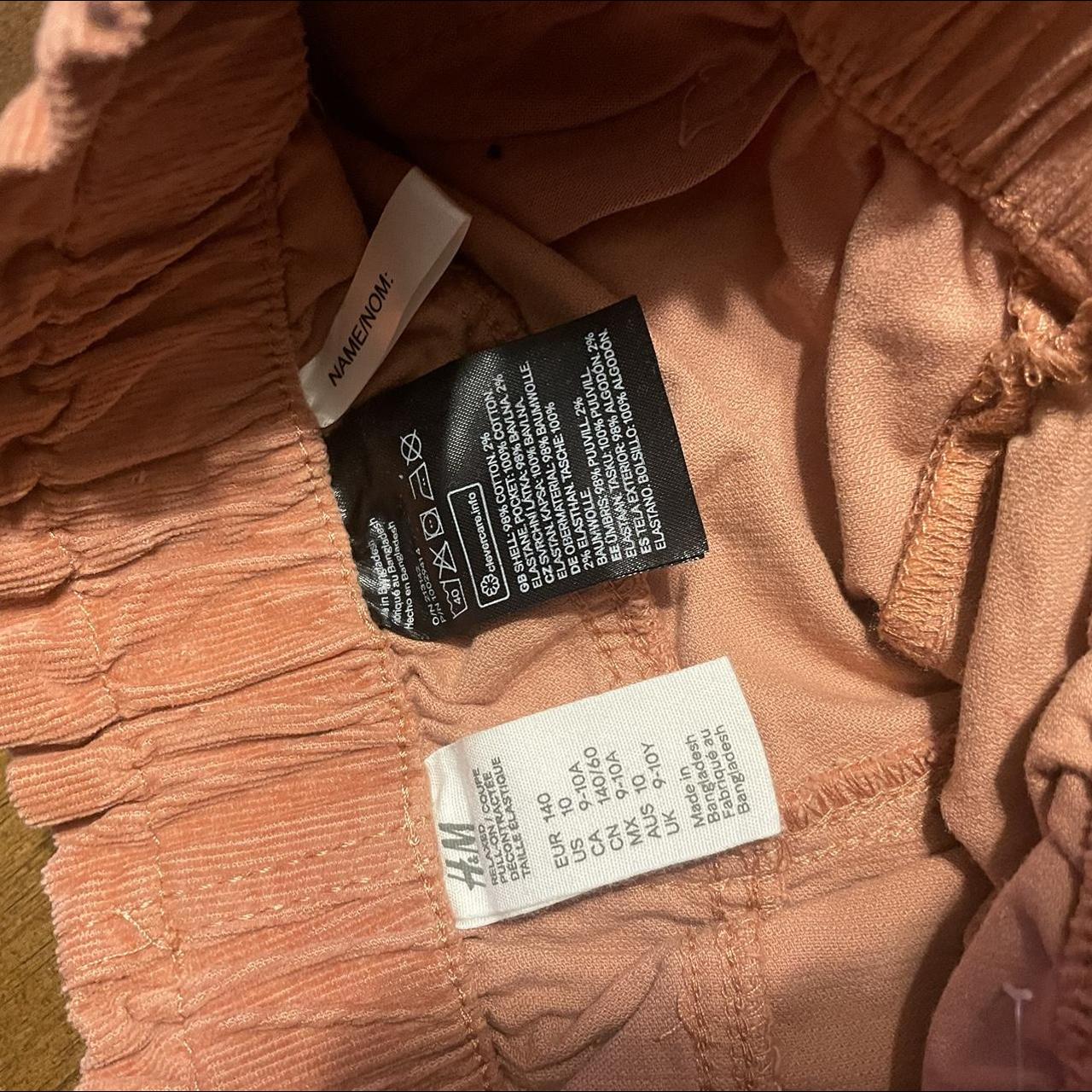 H&M Pink Trousers Depop