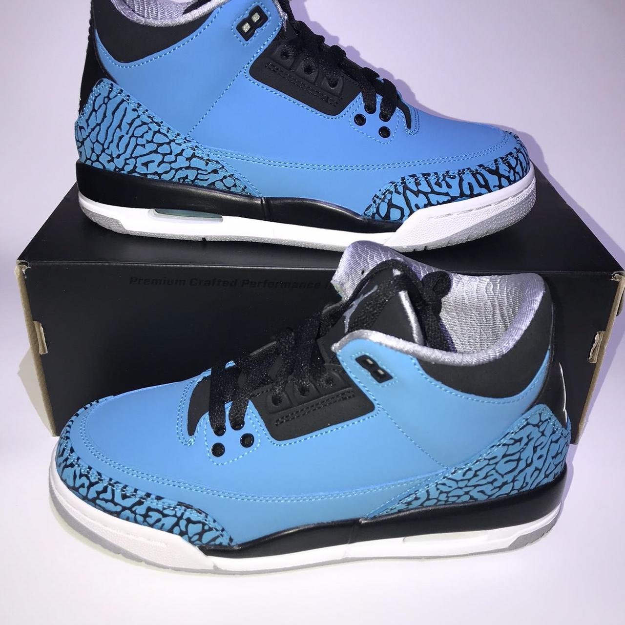 Jordan 3 Retro Powder Blue 2014 Size 5.5 Grade. Depop