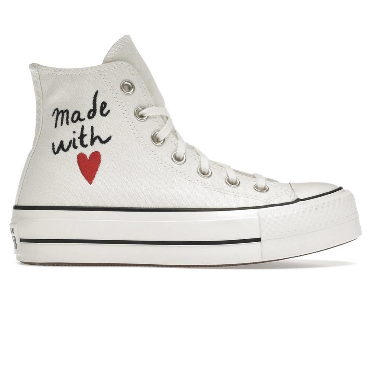 converse made with love chuck taylor Depop