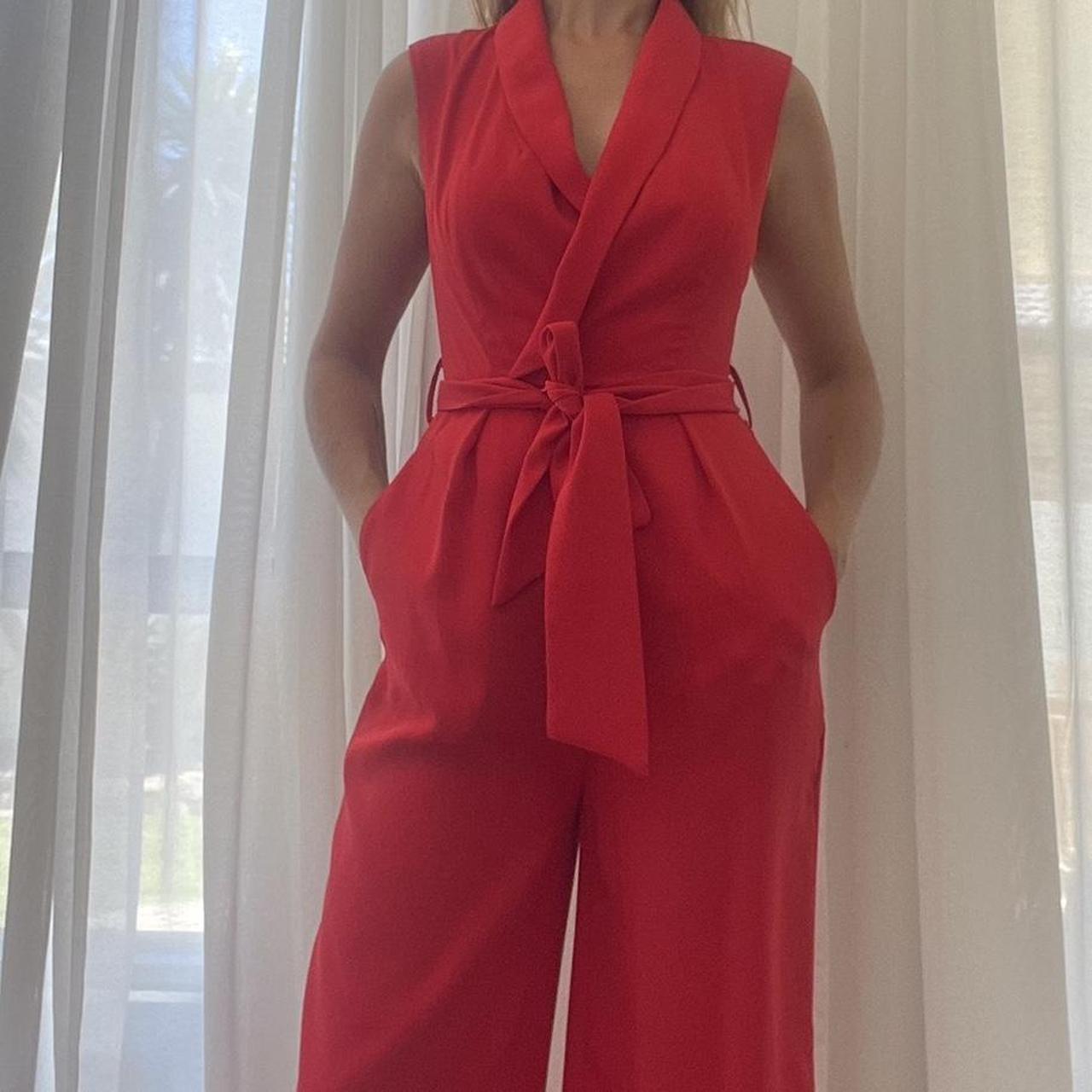 Sheike red cheap jumpsuit