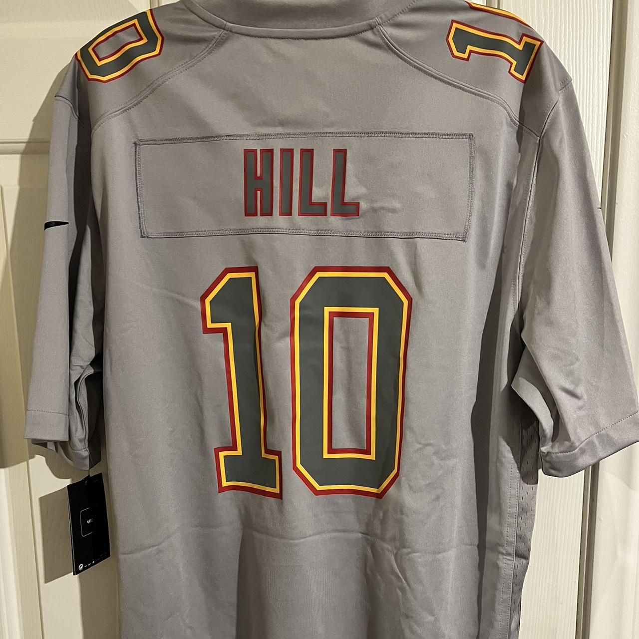 2021 NFL Kansas City Chiefs Tyreek Hill #10 Jersey - Depop