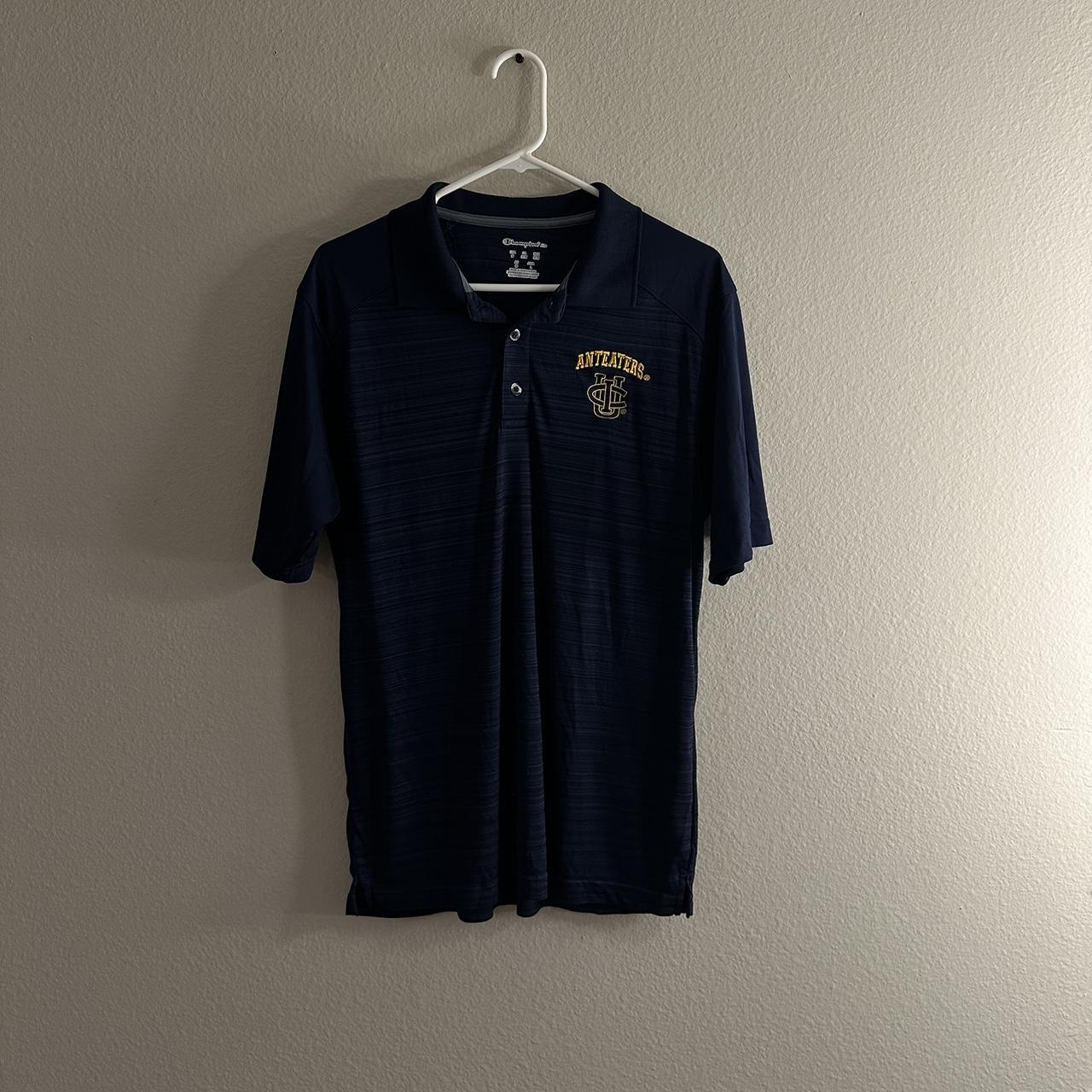 Vintage y2k retro college shirt Champion Polo. Depop