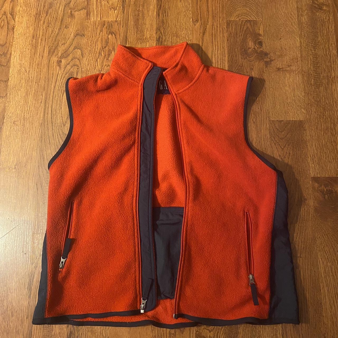 Gap fleece best sale vest