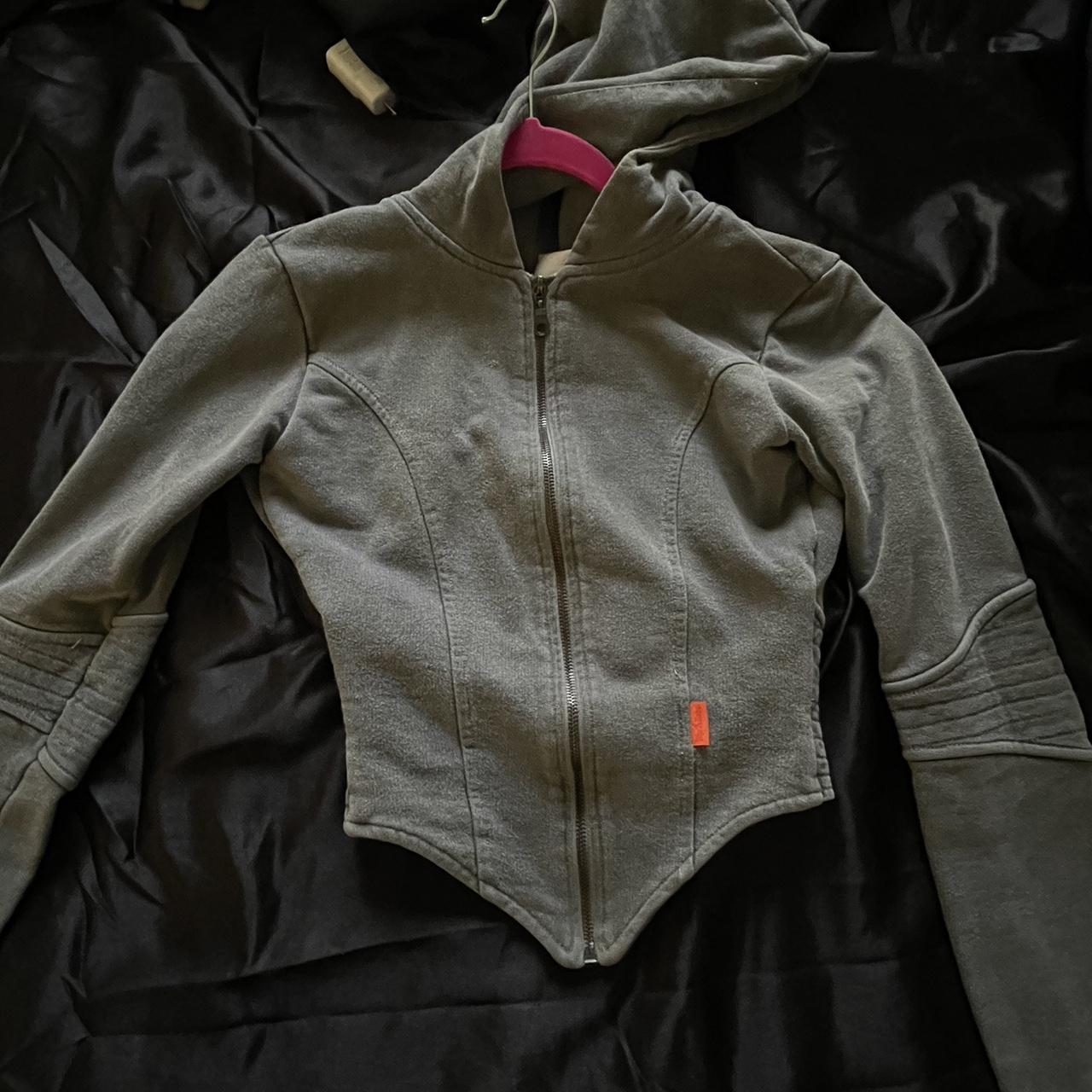 DEADSTOCK THE K LABEL corset zip up jacket. no... Depop