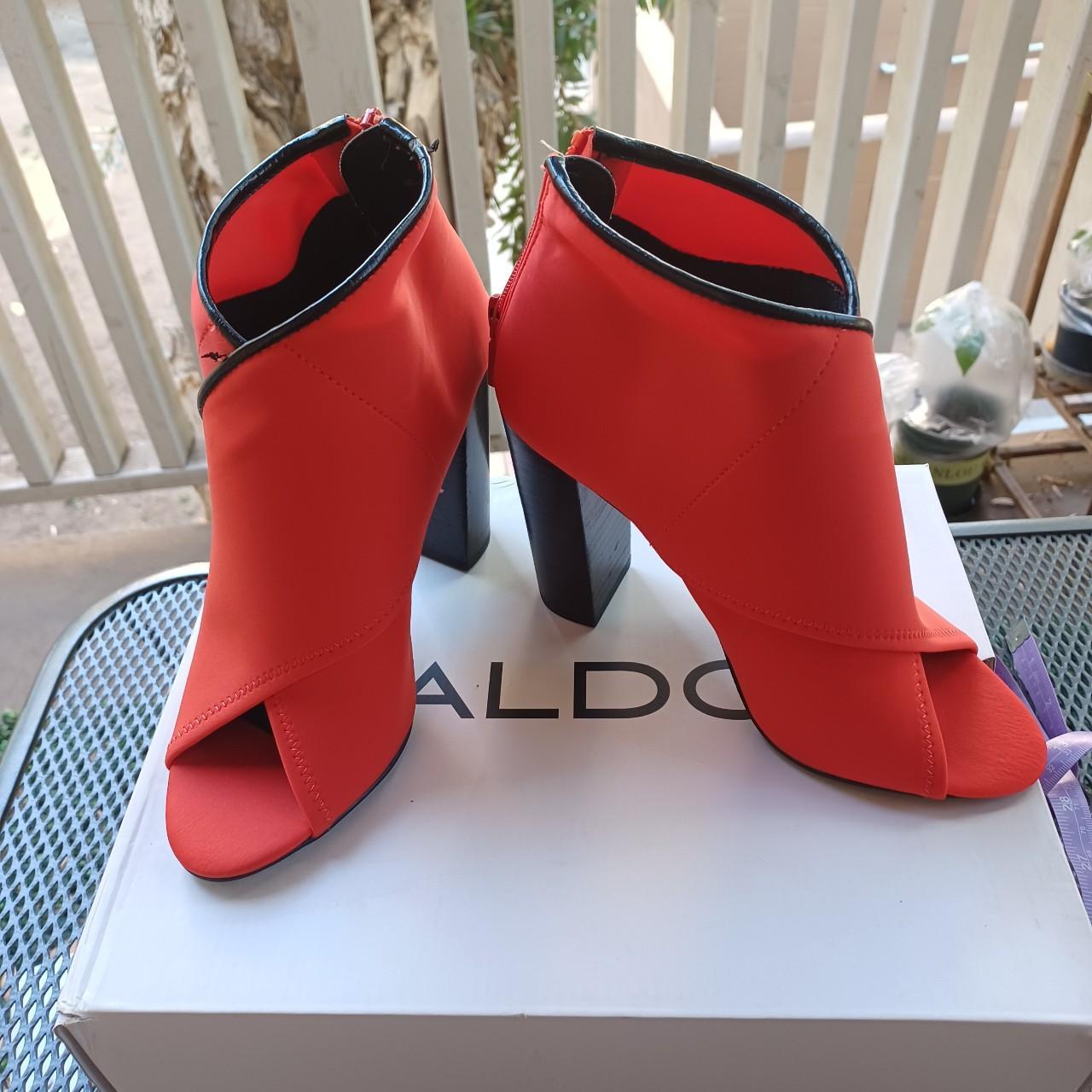 red booties aldo