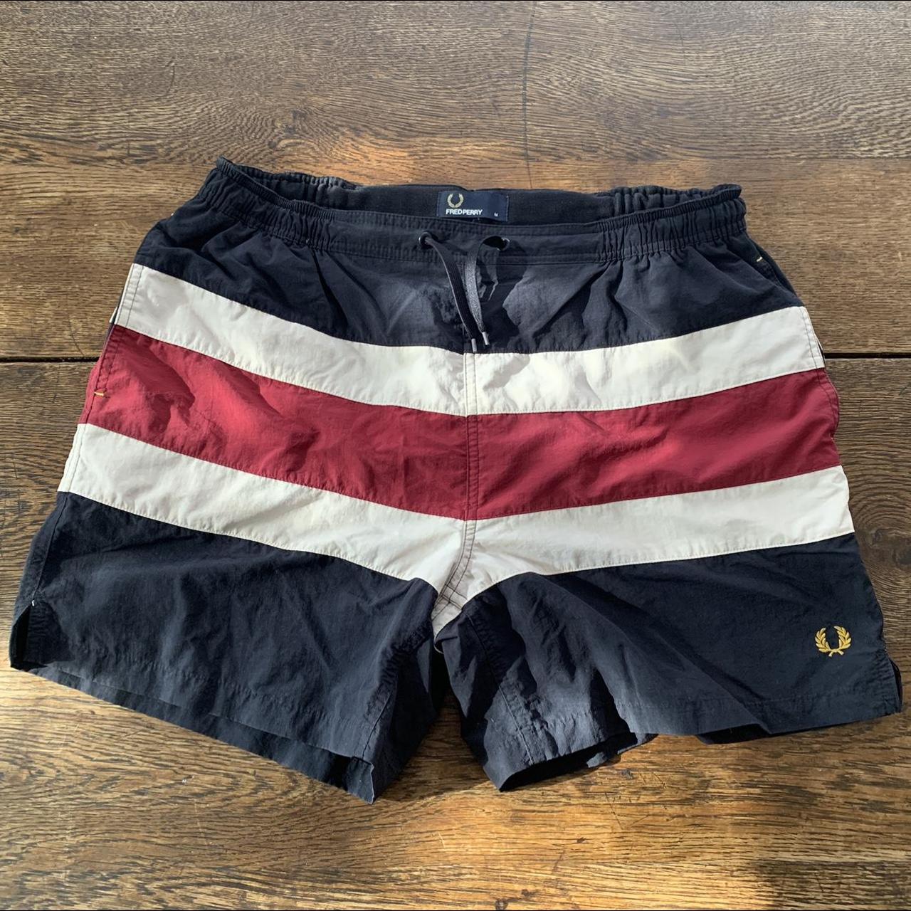 Fred Perry swim shorts - Size Medium - Depop