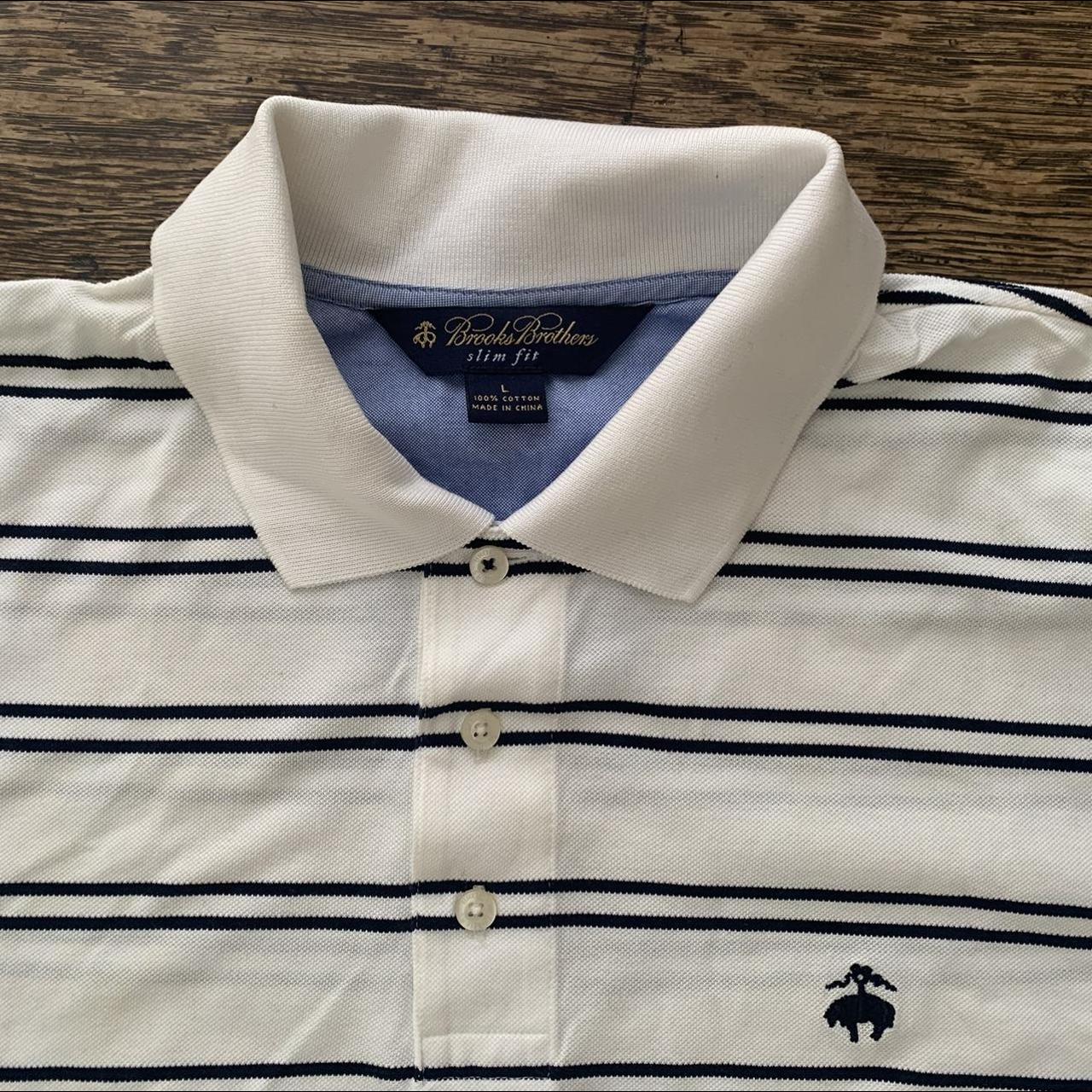 Brooks Brothers polo shirt long sleeve - Size L... - Depop