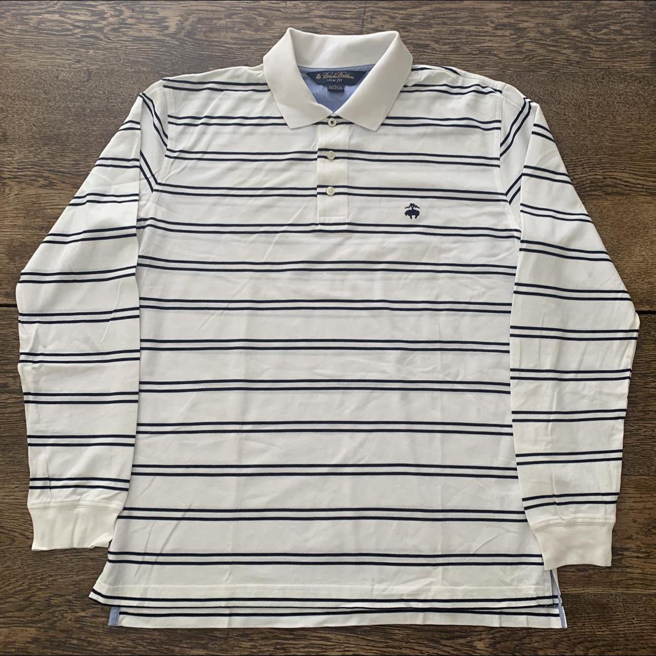 Brooks Brothers polo shirt long sleeve - Size L... - Depop