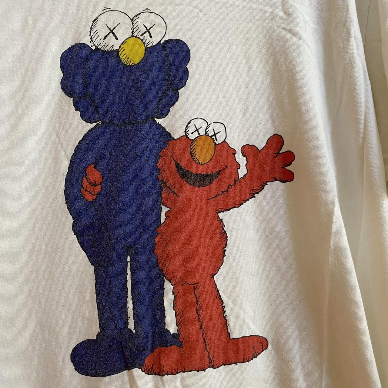 Kaws x Sesame Street Plush Elmo, Cookie monster, - Depop