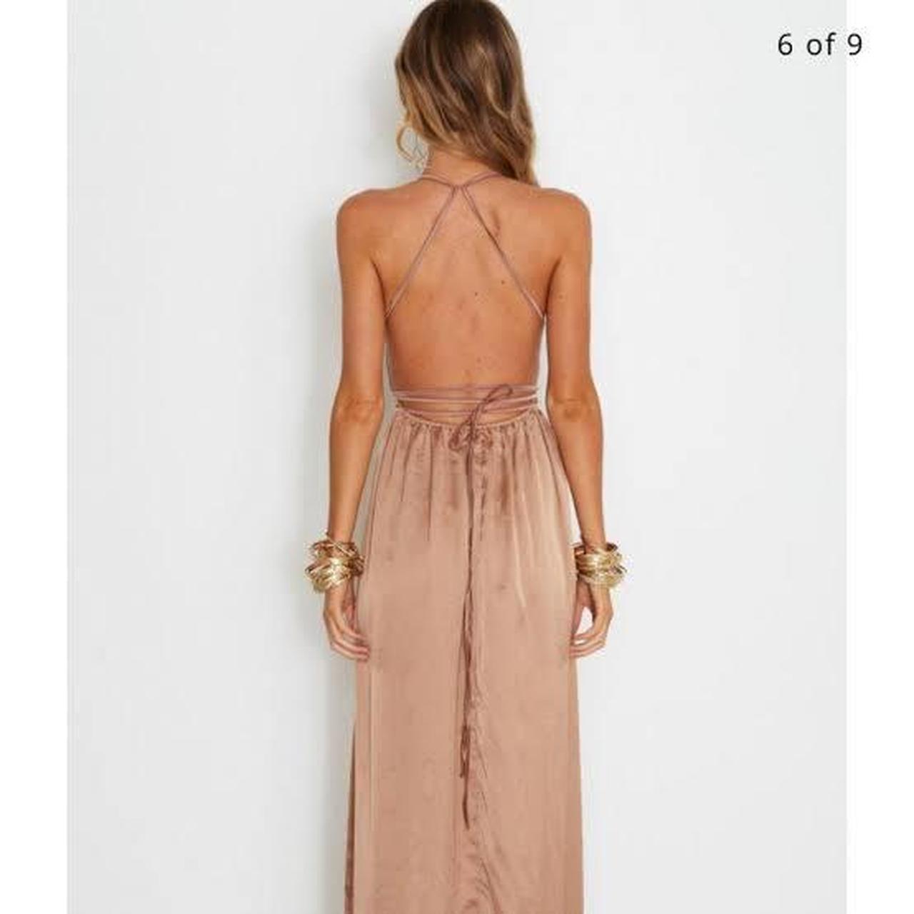 Akela maxi dress shops bronze