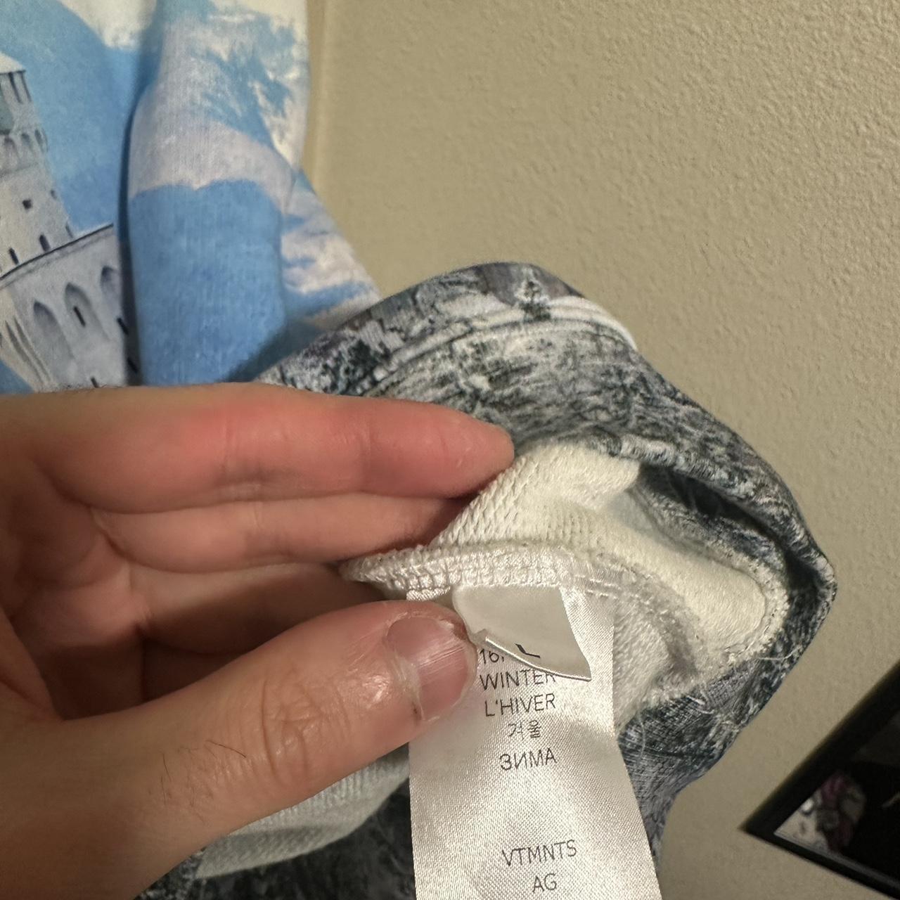 VTMNTS x VETEMENTS Neuschwanstein Winter Castle - Depop