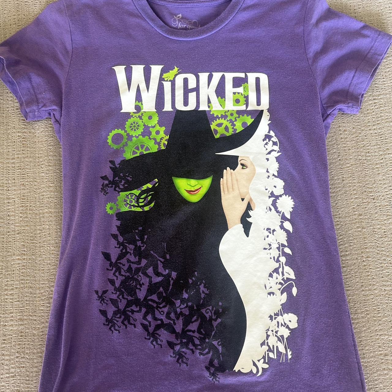 Wicked musical chicago play shirt Fine just too small - Depop