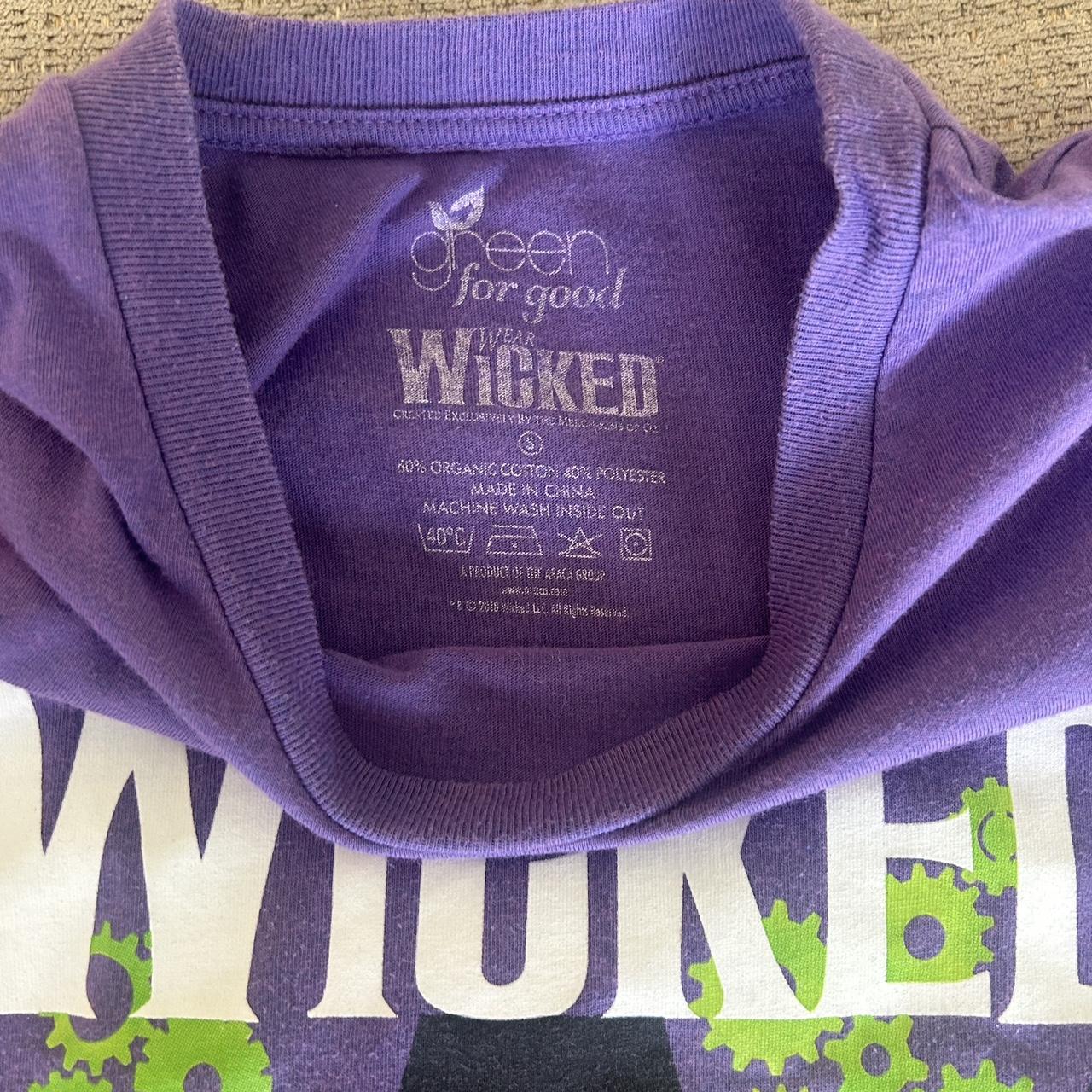 Wicked musical chicago play shirt Fine just too small - Depop