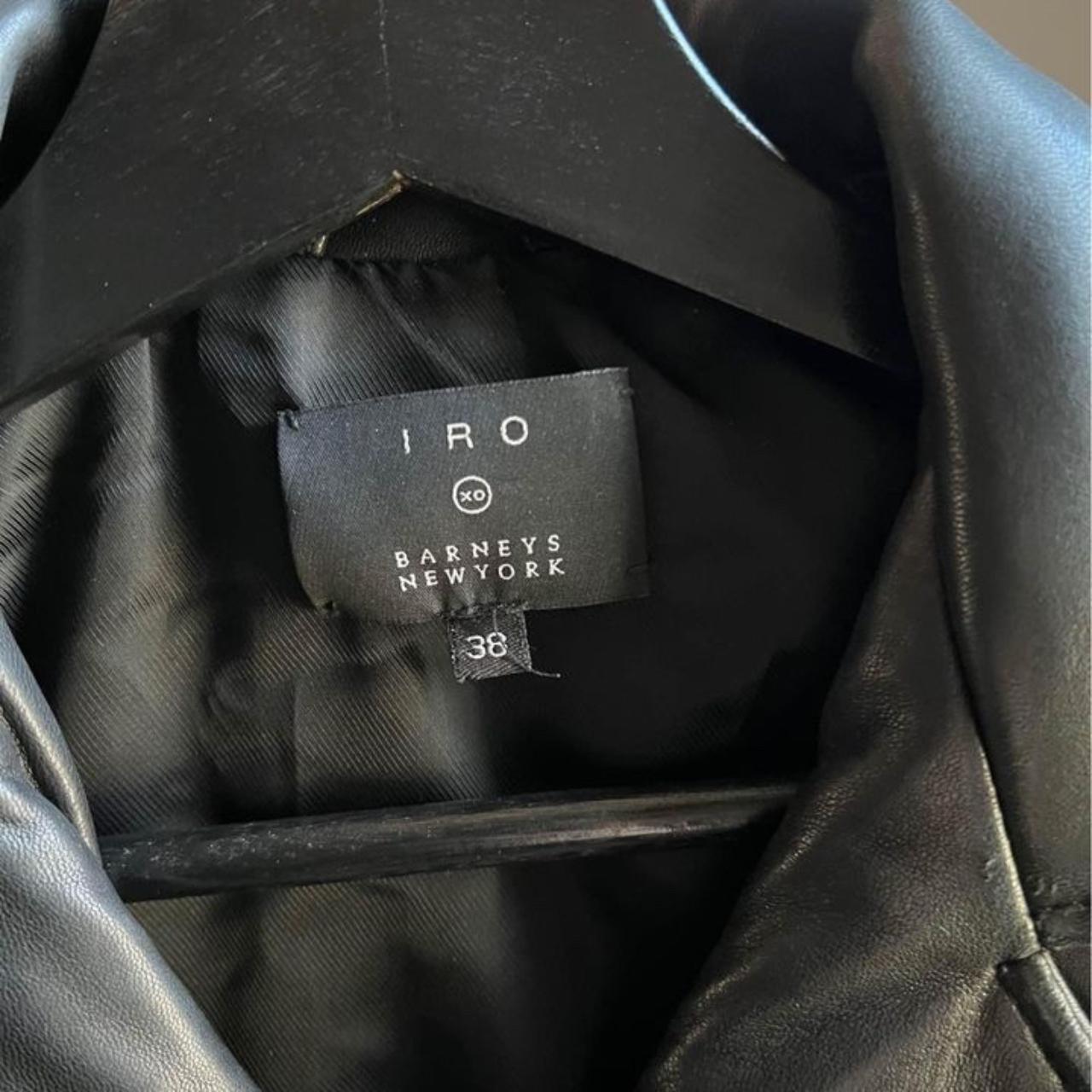 IRO Women's Black and Grey Jacket (2)