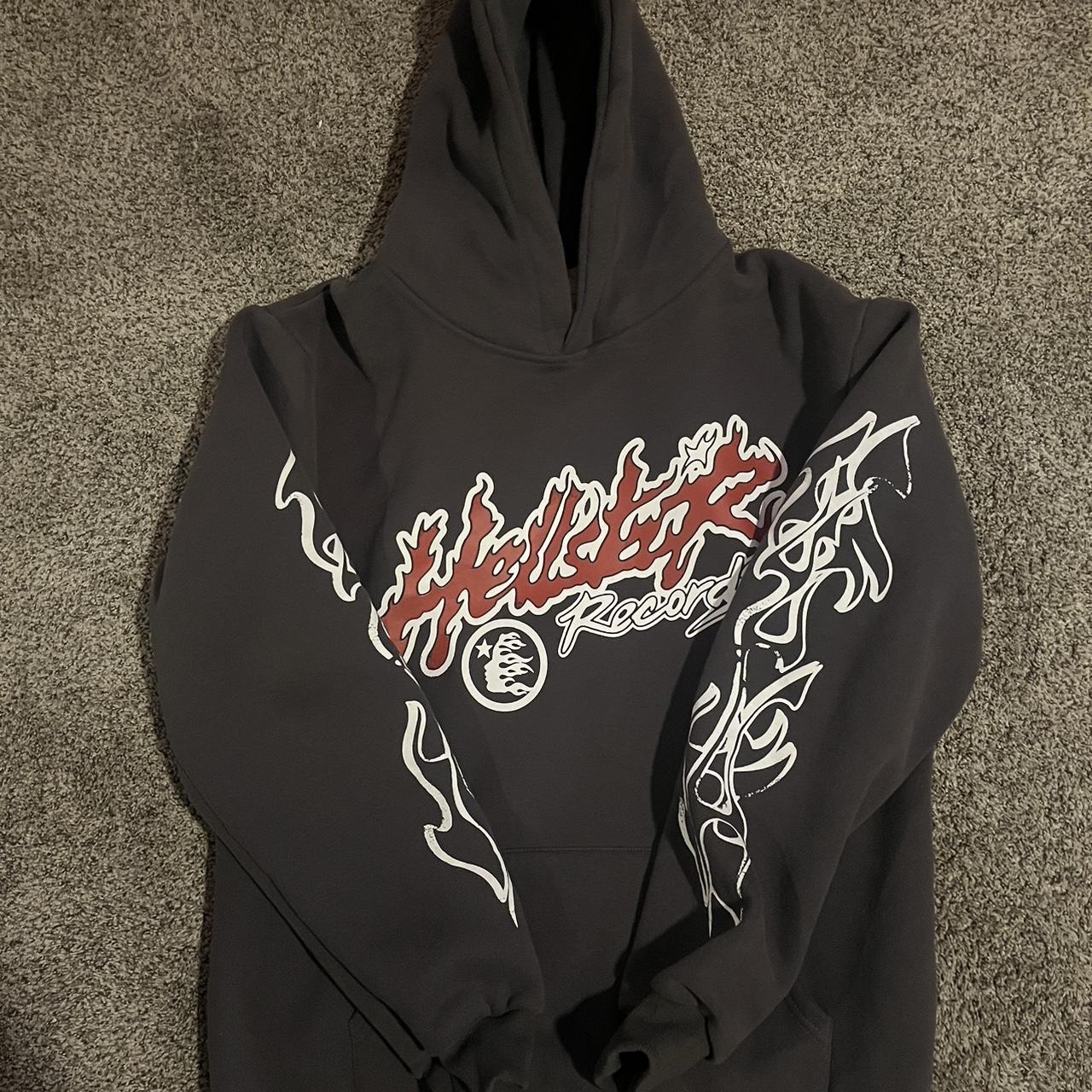 HELLSTAR TOUR HOODIE SIZE:L ITS FAKE BUT IM HONEST... - Depop