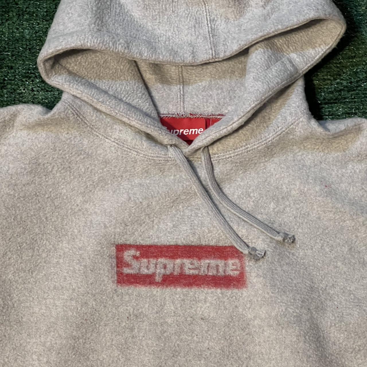 Supreme Inside Out Box Logo Hooded Sweatshirt Size:... - Depop