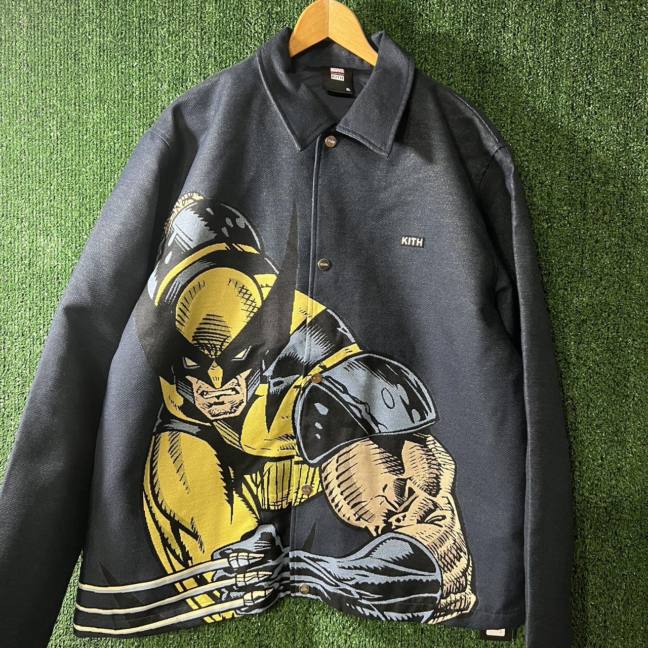 Kith X-Men Wolverine Tapestry Coat Jacket Size:... - Depop