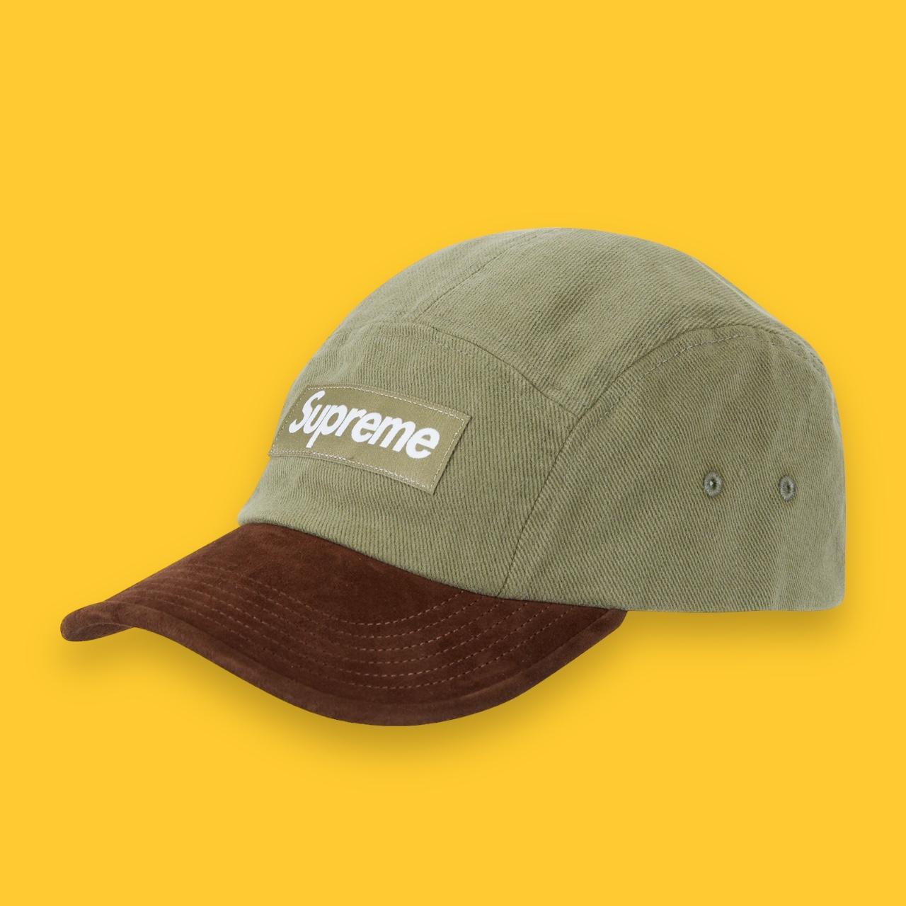 Supreme Suede Visor Camp Cap Hat Brand New Size... - Depop