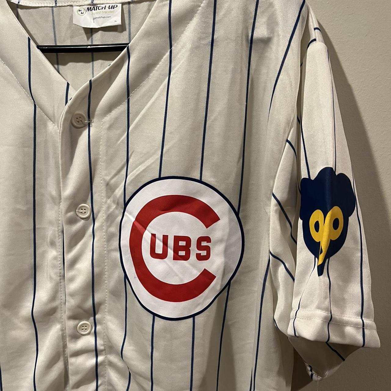 Chicago Cubs Jersey T-Shirt Size XL - Depop