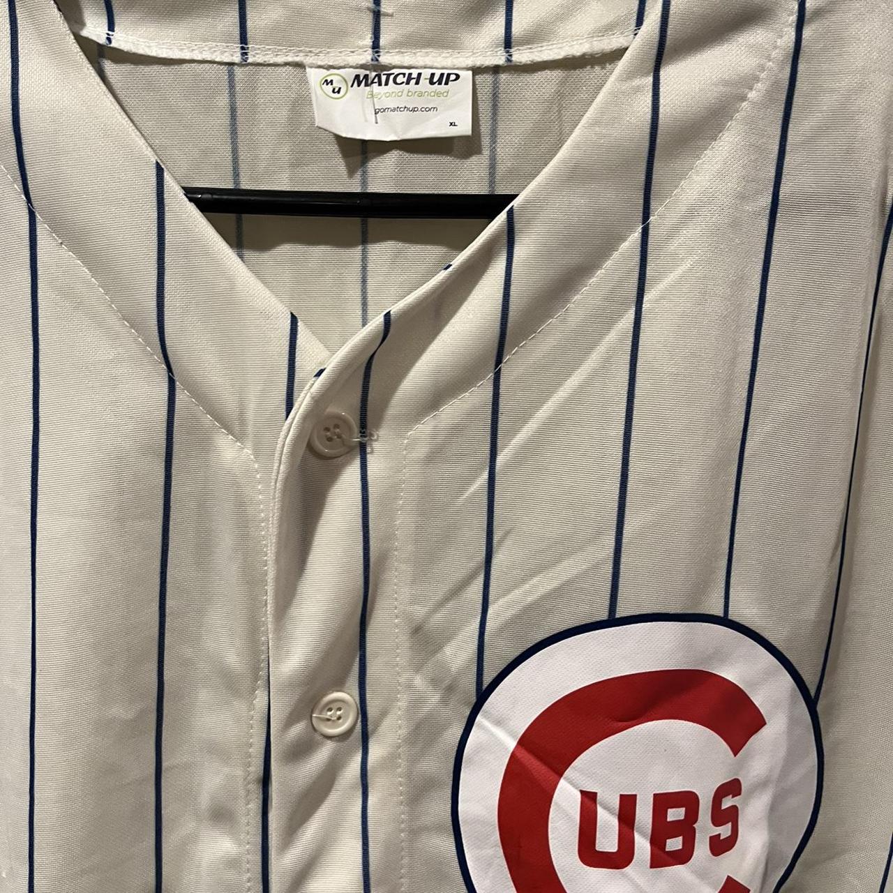 Chicago Cubs Jersey T-Shirt Size XL - Depop