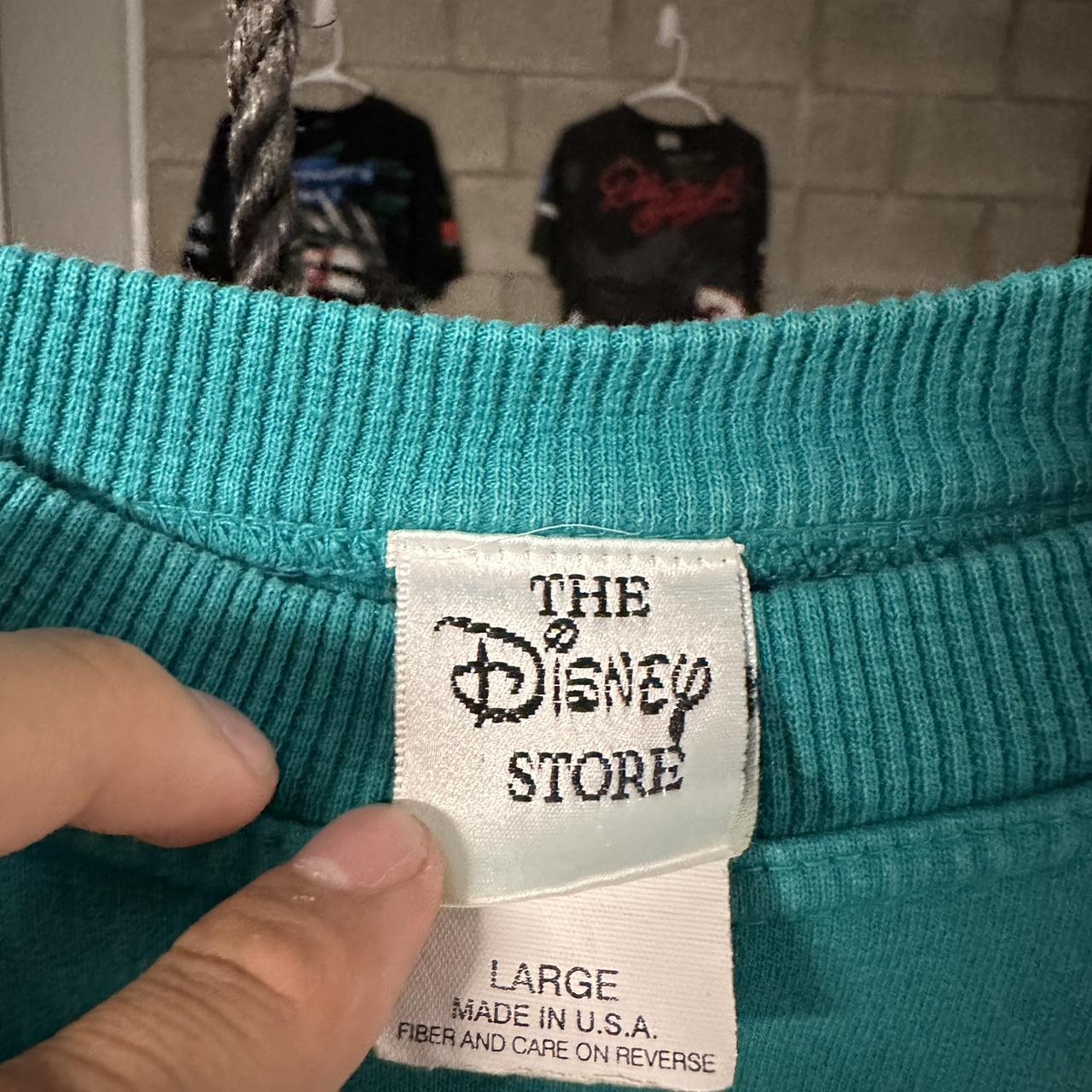 Vintage 90s Disney tigger Pooh piglet teal crewneck... - Depop