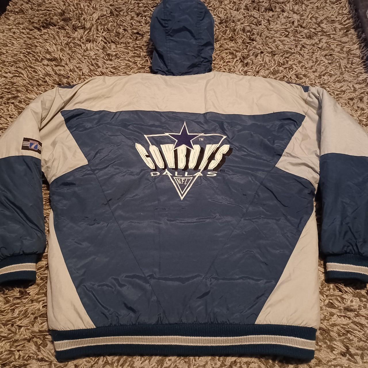 90's Dallas Cowboys NFL Starter Pullover Coat, - Depop