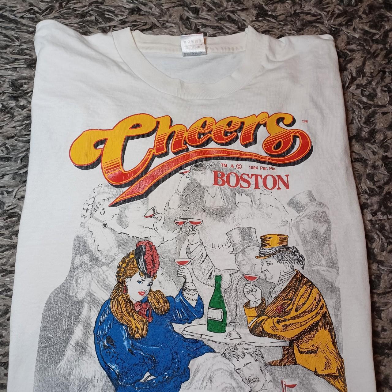 Vintage Cheers Boston TV Show Promo 1994 T Shirt XL... - Depop