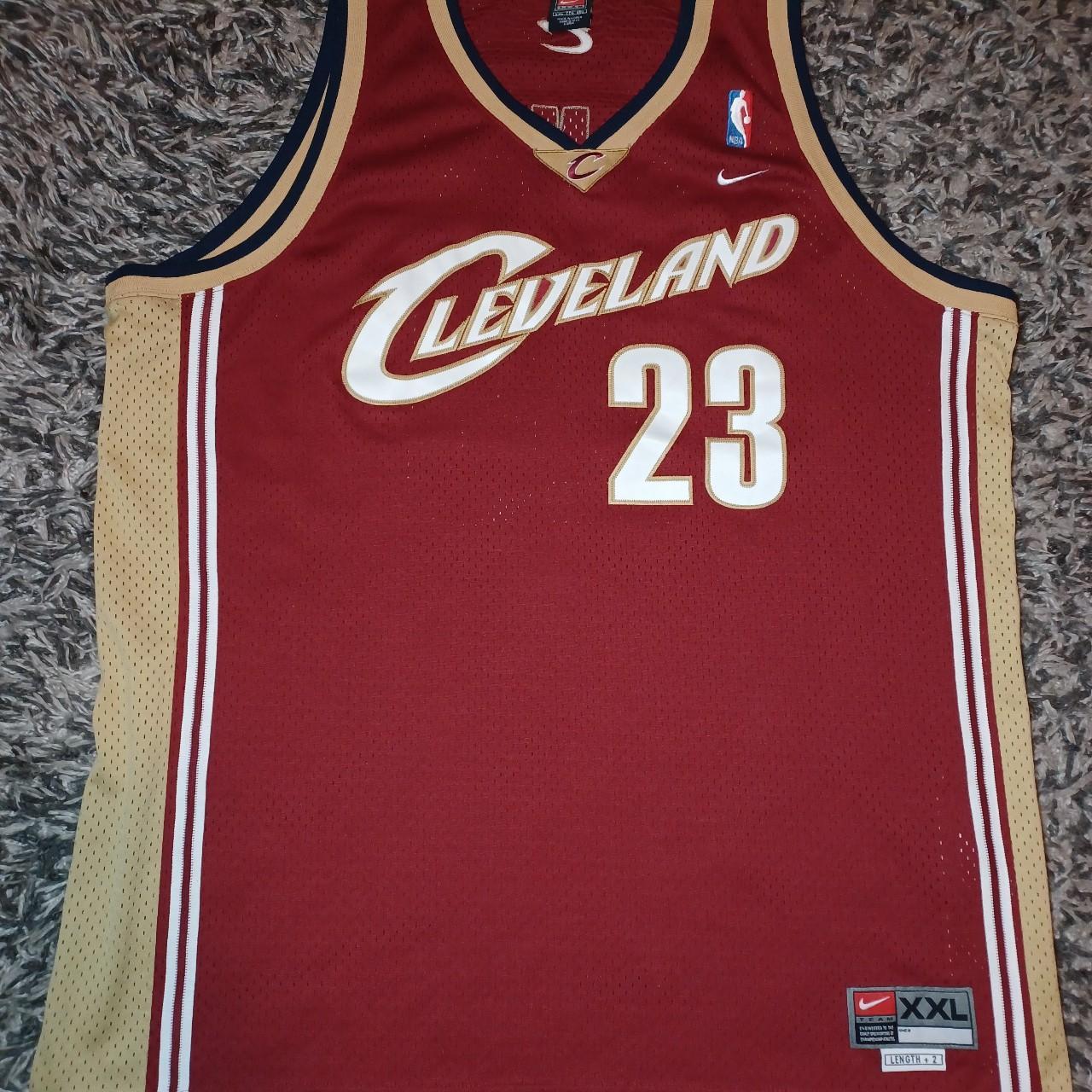 Buy the Mens Red Cleveland Cavaliers LeBron James #23 Basketball