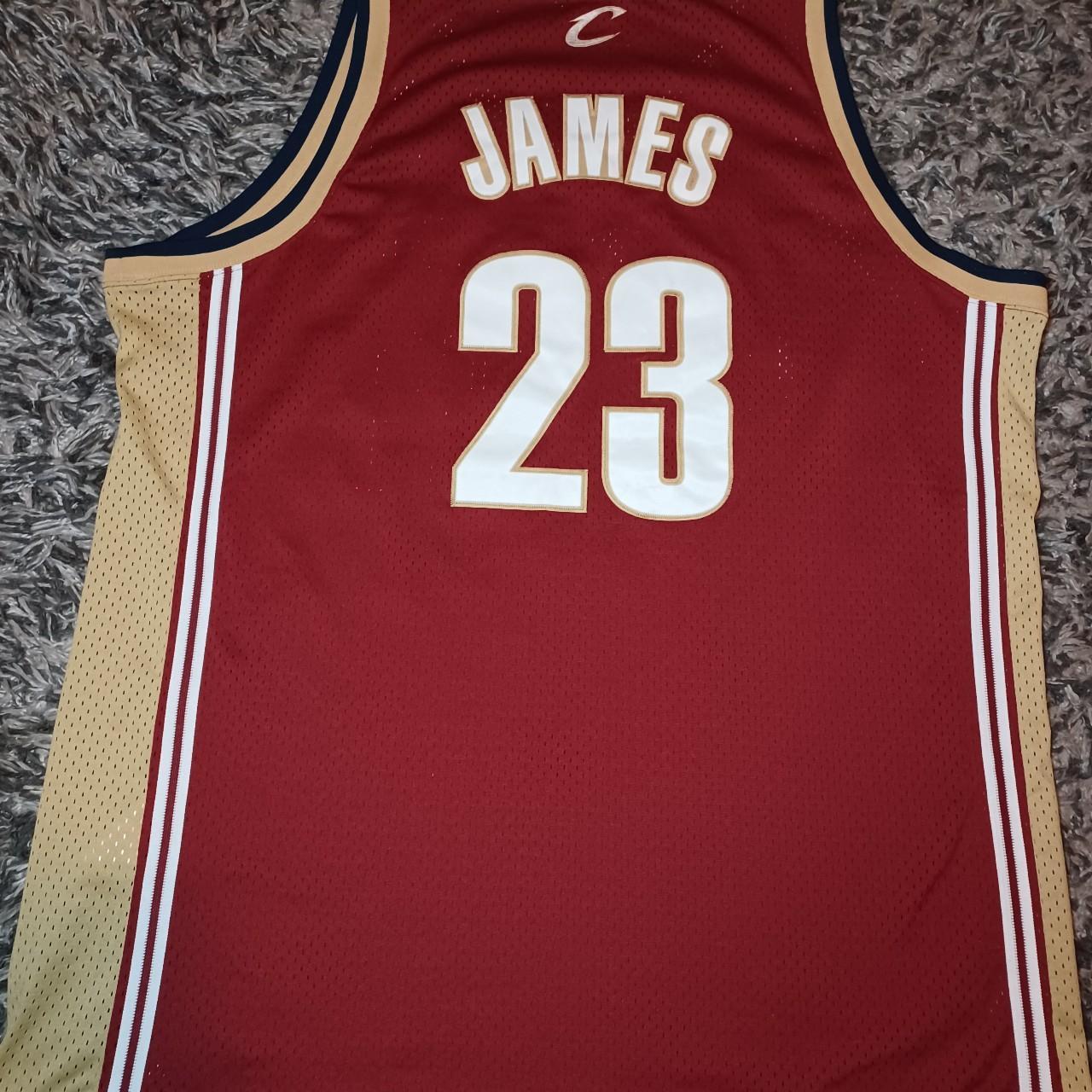 Vintage #23 LEBRON JAMES Cleveland Cavaliers NBA Nike Jersey XXL