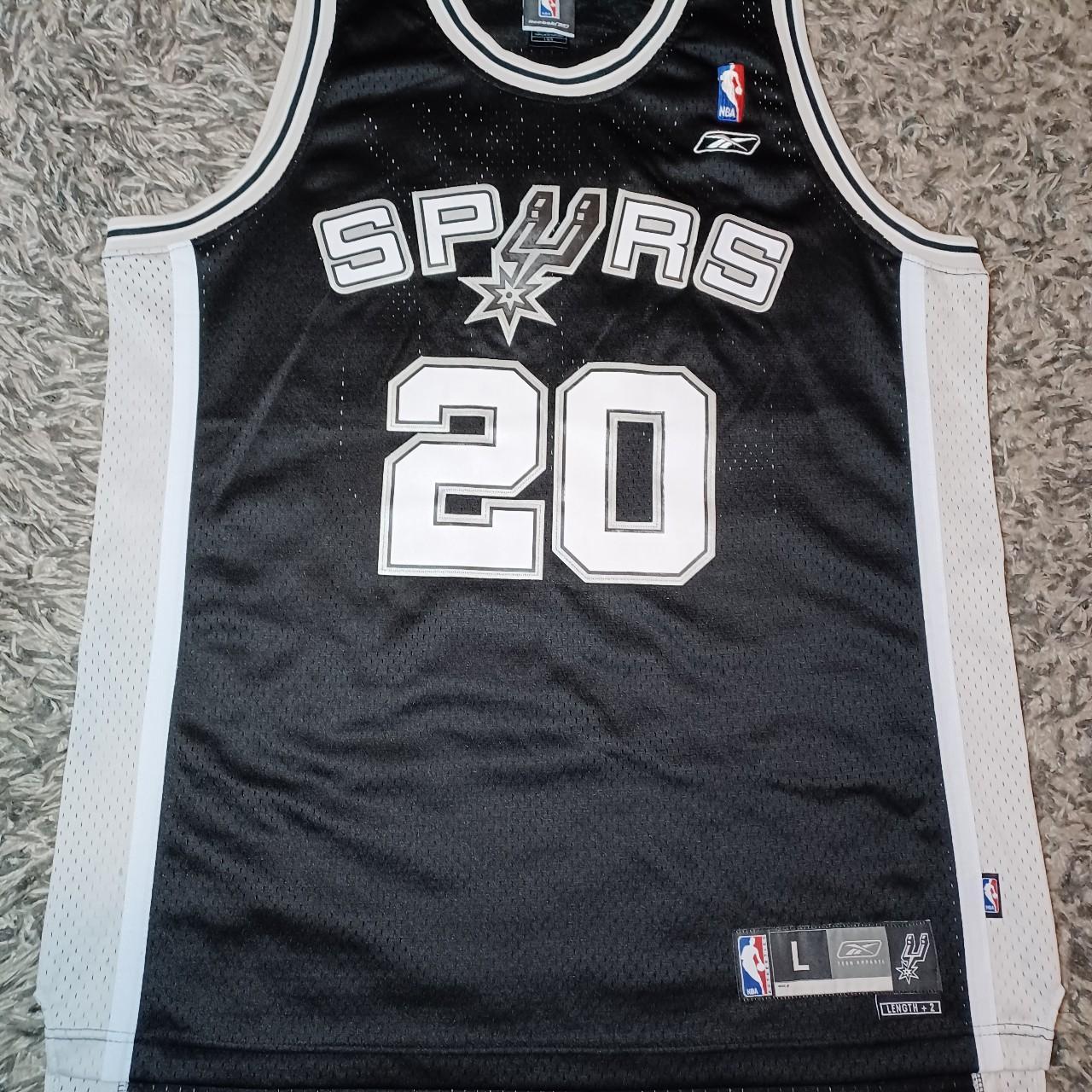 Reebok, Tops, Vintage Spurs Basketball Jersey