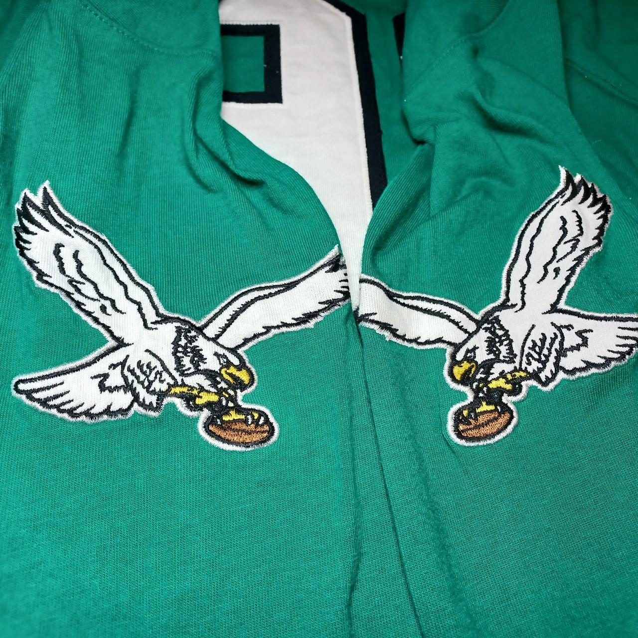 JEROME BROWN PHILADELPHIA EAGLES RETRO MITCELL & NESS LONG-SLEEVE