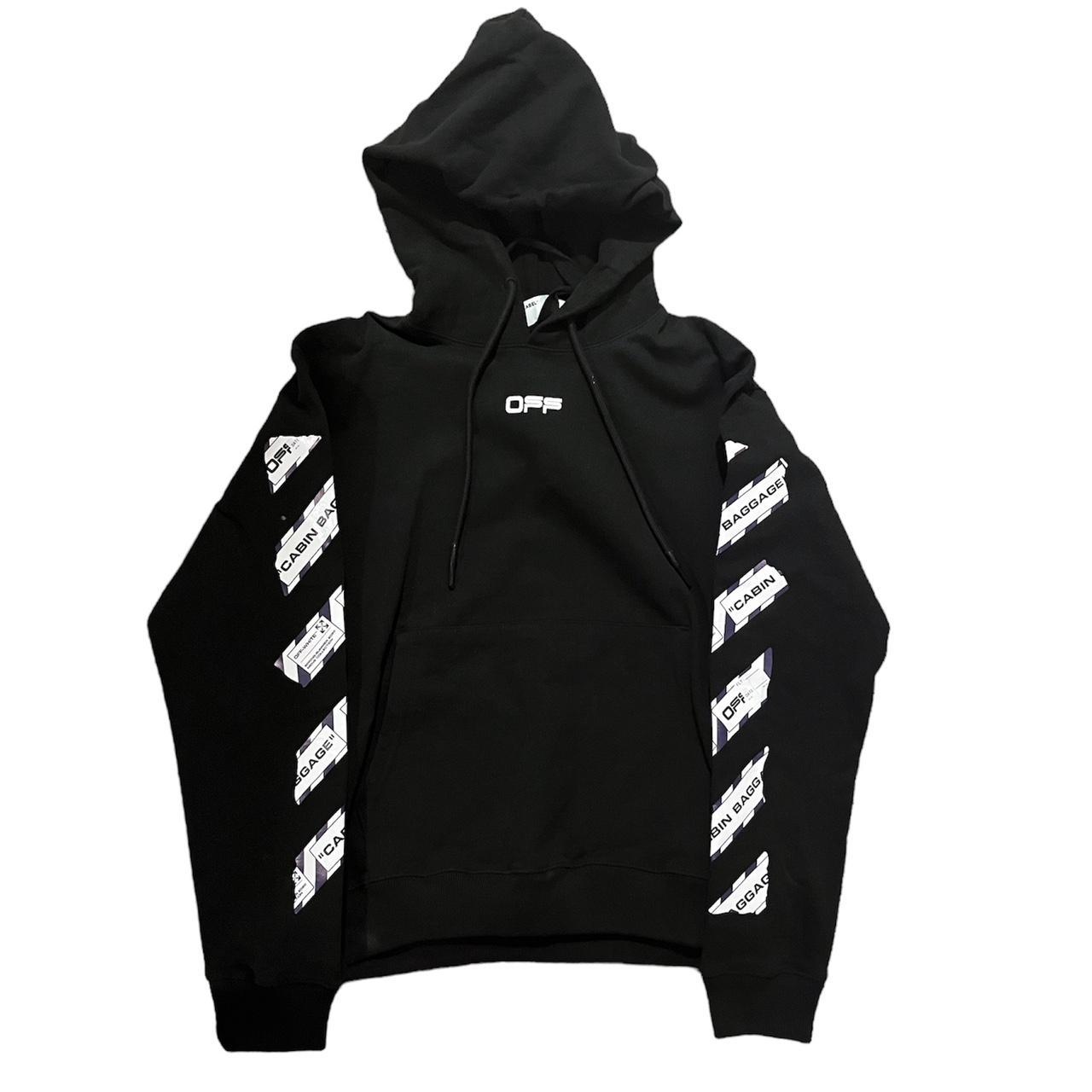 Off white airport discount hoodie