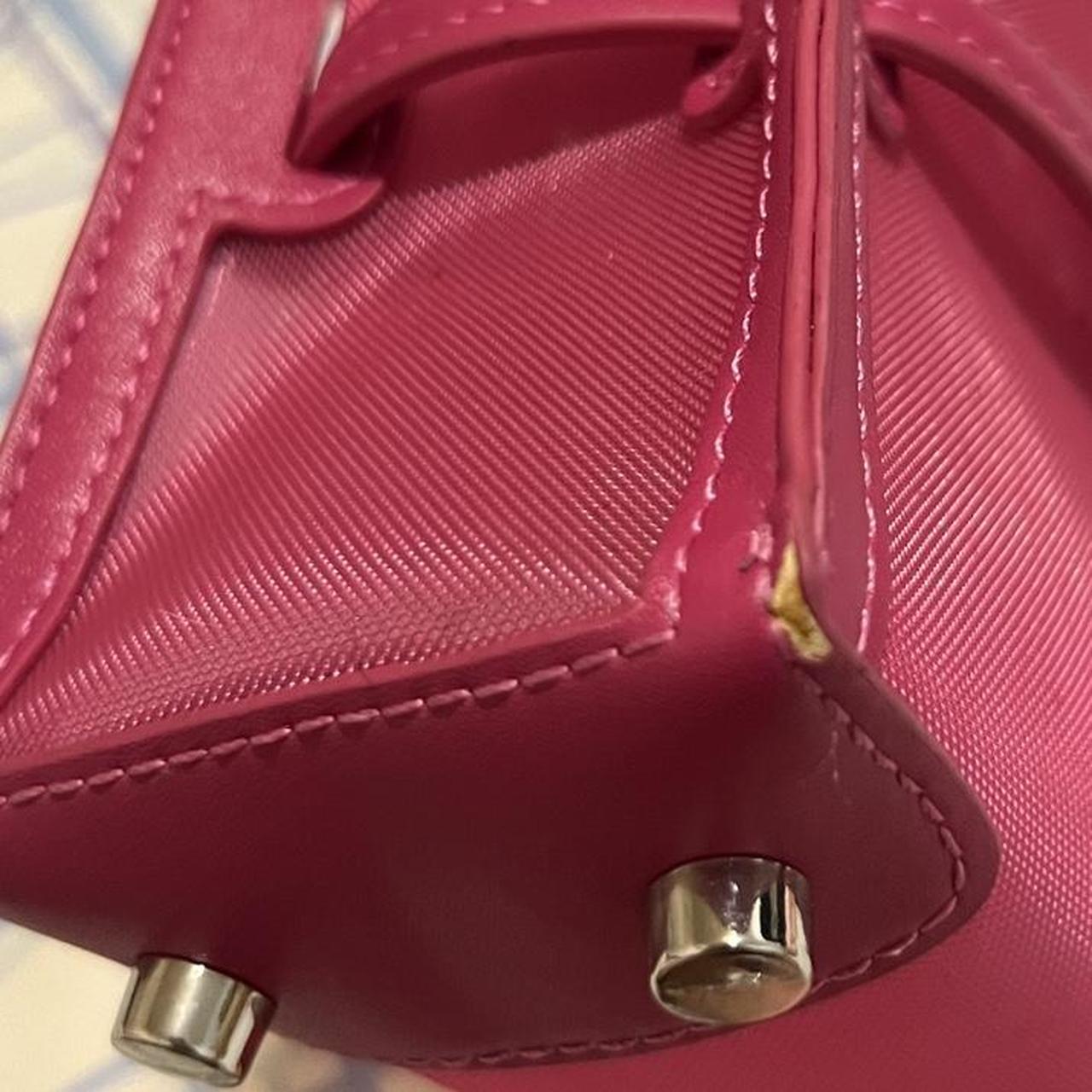 Louis Vuitton Hot Pink EPI Leather Kleber PM Bag