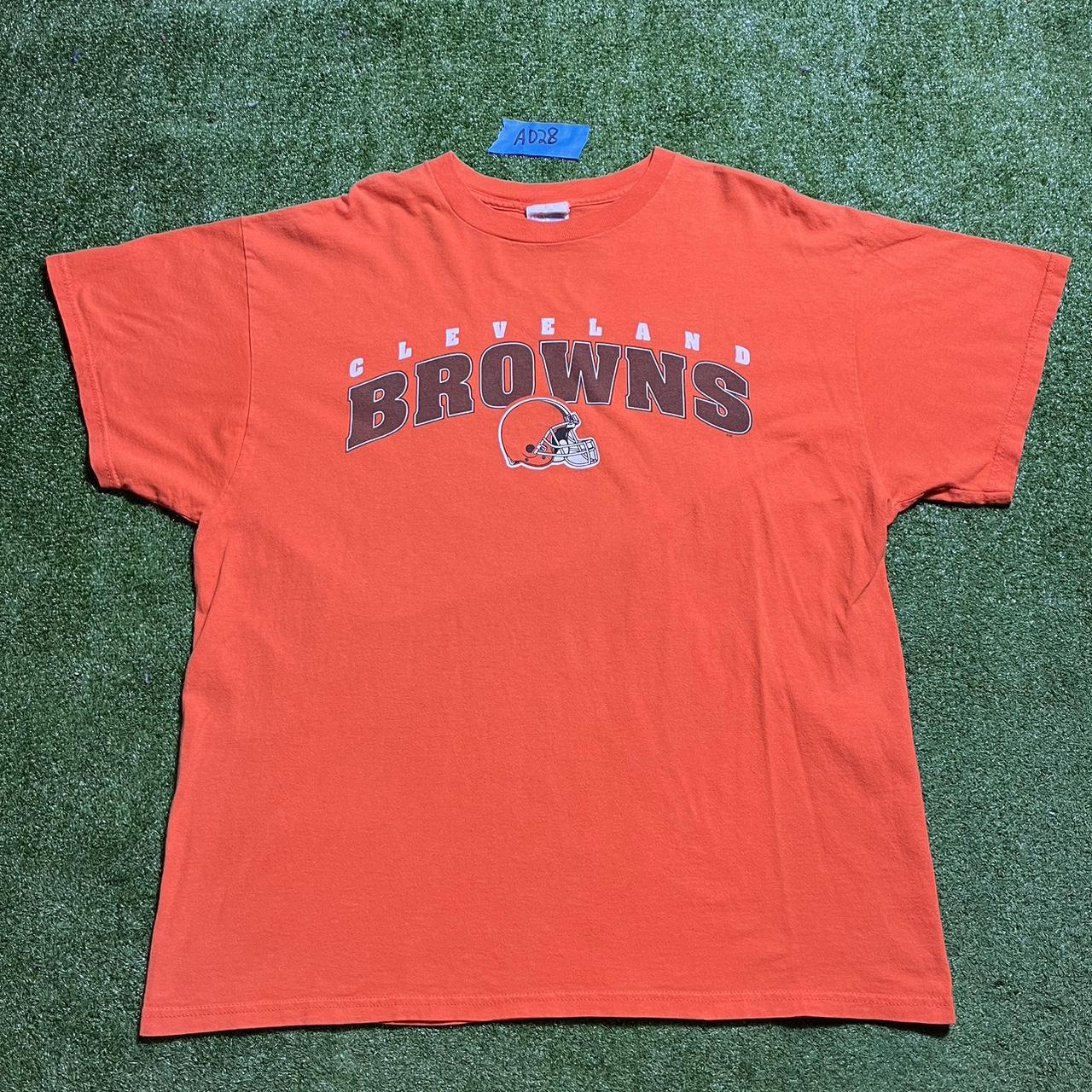 Majestic, Shirts, Retro Cleveland Browns Football T Shirt